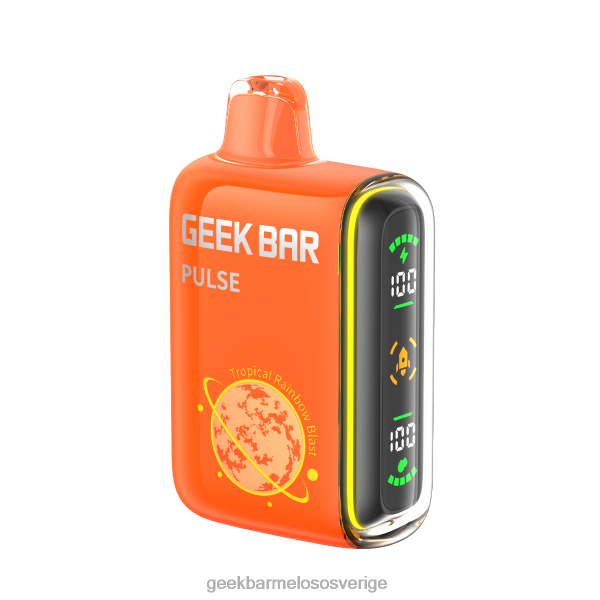 Geek Bar Disposable Vape - Geek Bar Pulse 15k engångsvape ZRX2D65 tropisk regnbågsexplosion Geek Bar Disposable Vape - Geek Bar Pulse 15k engångsvape ZRX2D65 tropisk regnbågsexplosion