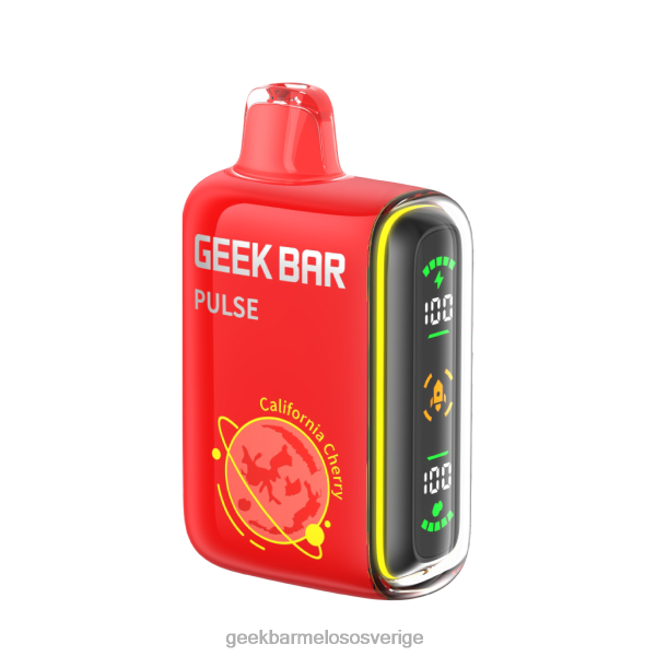 Geek Bar Vape Ingredients - Geek Bar Pulse 15k engångsvape ZRX2D46 Kalifornien körsbär Geek Bar Vape Ingredients - Geek Bar Pulse 15k engångsvape ZRX2D46 Kalifornien körsbär
